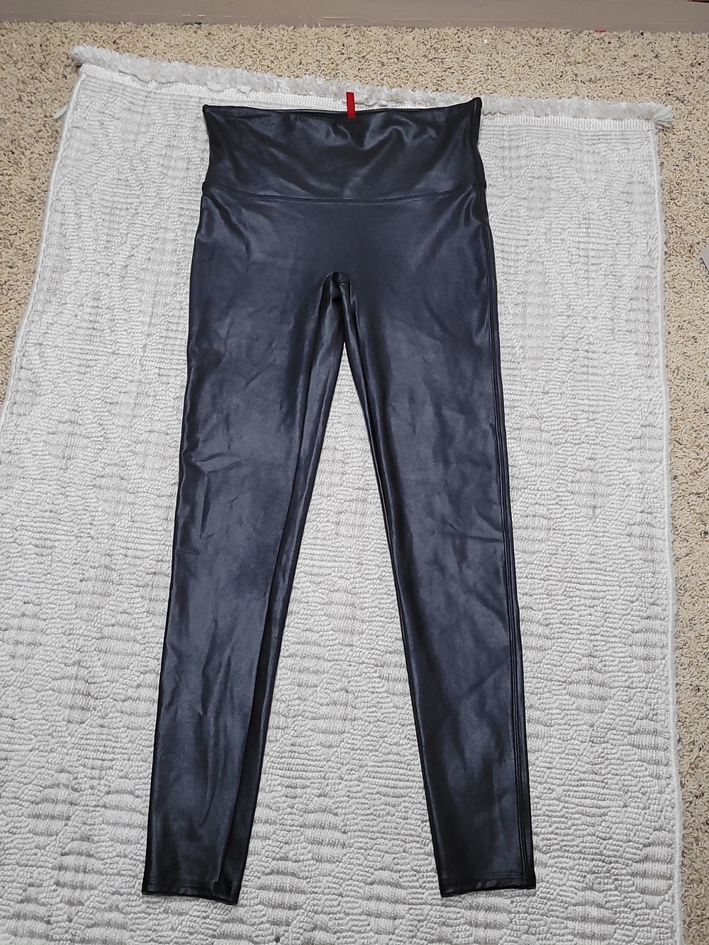 SPANX Black Leggings - large